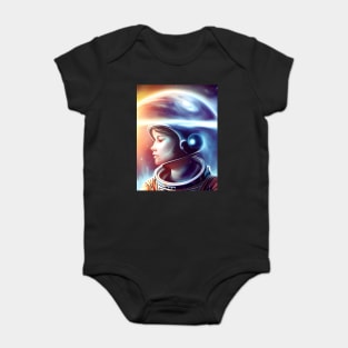 Astronaut Interstellar Time Travel Baby Bodysuit
